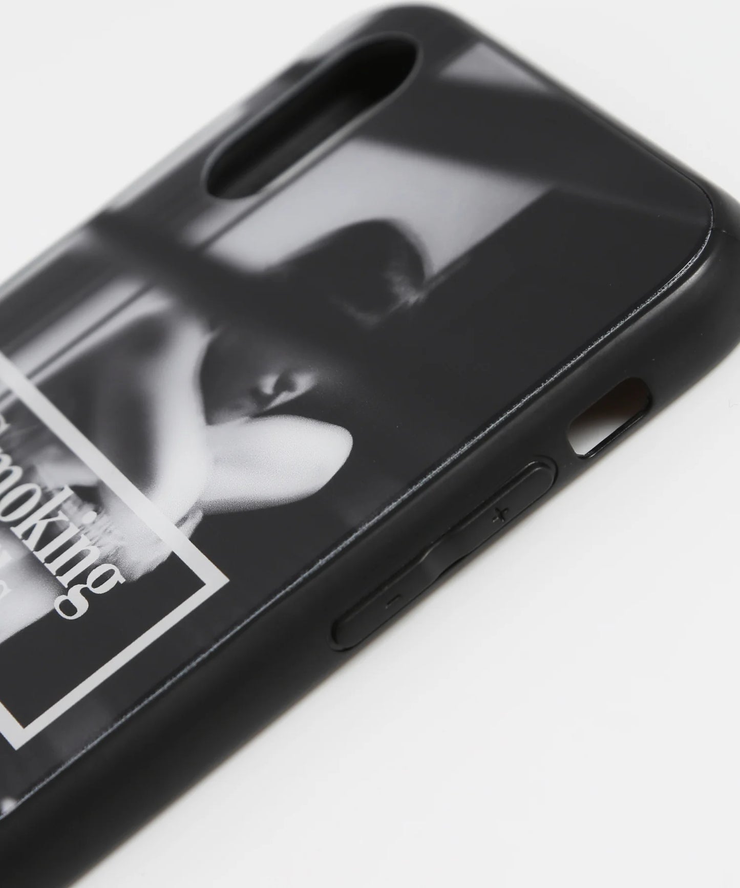 Semi nude iPhone XS Max Glass Case(Smoking kills)[FRA682]