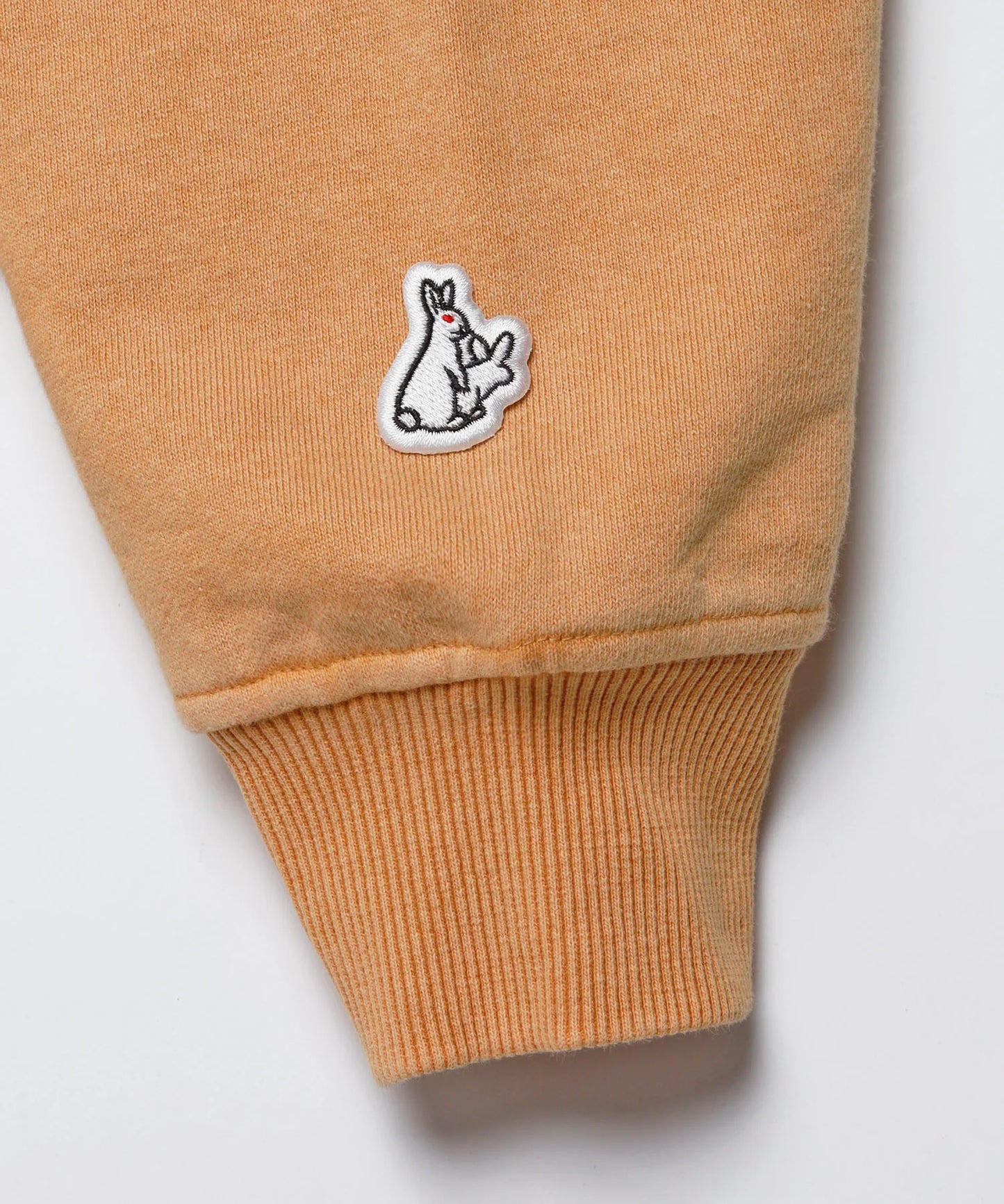 Acid Wash Embroidery Paisley Hoodie