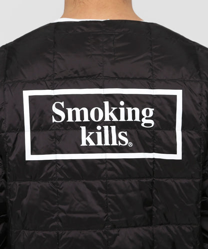 TAION Collaboration with #FR2 Crew Neck Button Down Jacket
