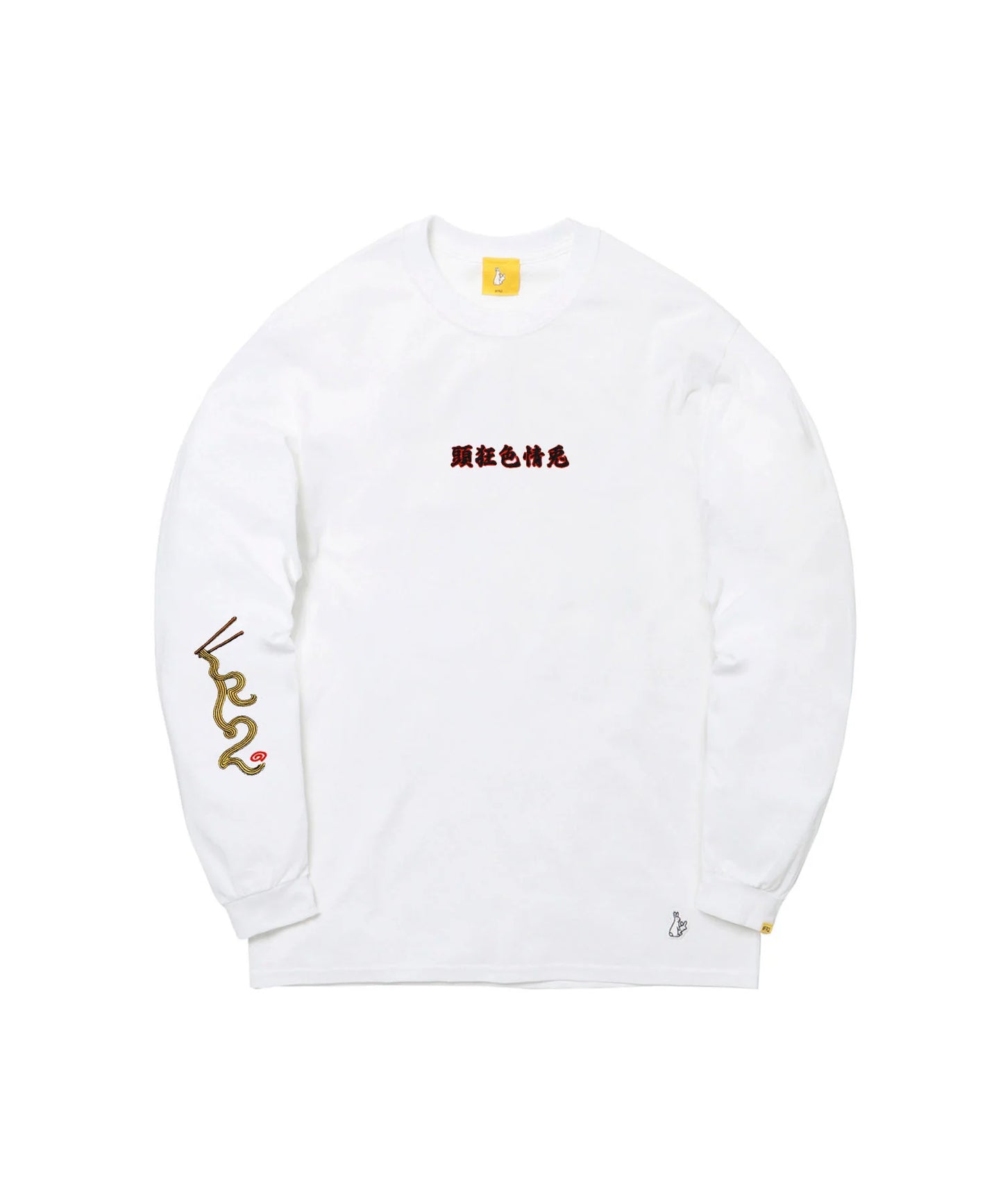Rabbit Noodle Long-sleeve T-shirt