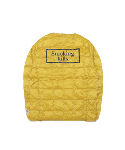 TAION Collaboration with #FR2 Crew Neck Button Down Jacket