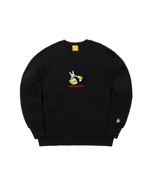 Embroidery Egg Sushi Rabbit Sweatshirt