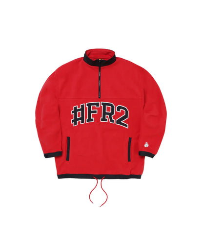 Fleece half zip Top