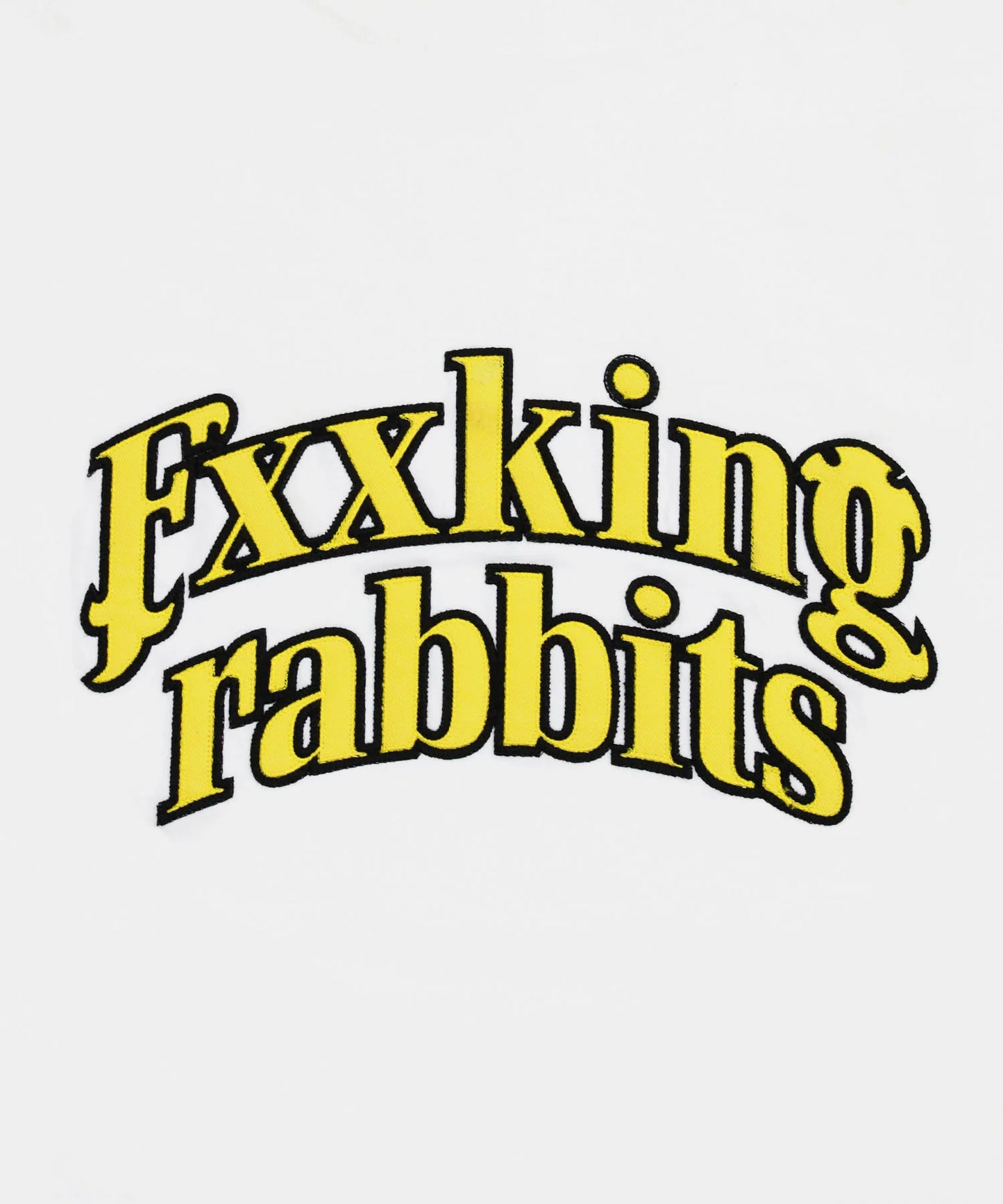 FXXKING RABBITS Arch Logo T-shirt