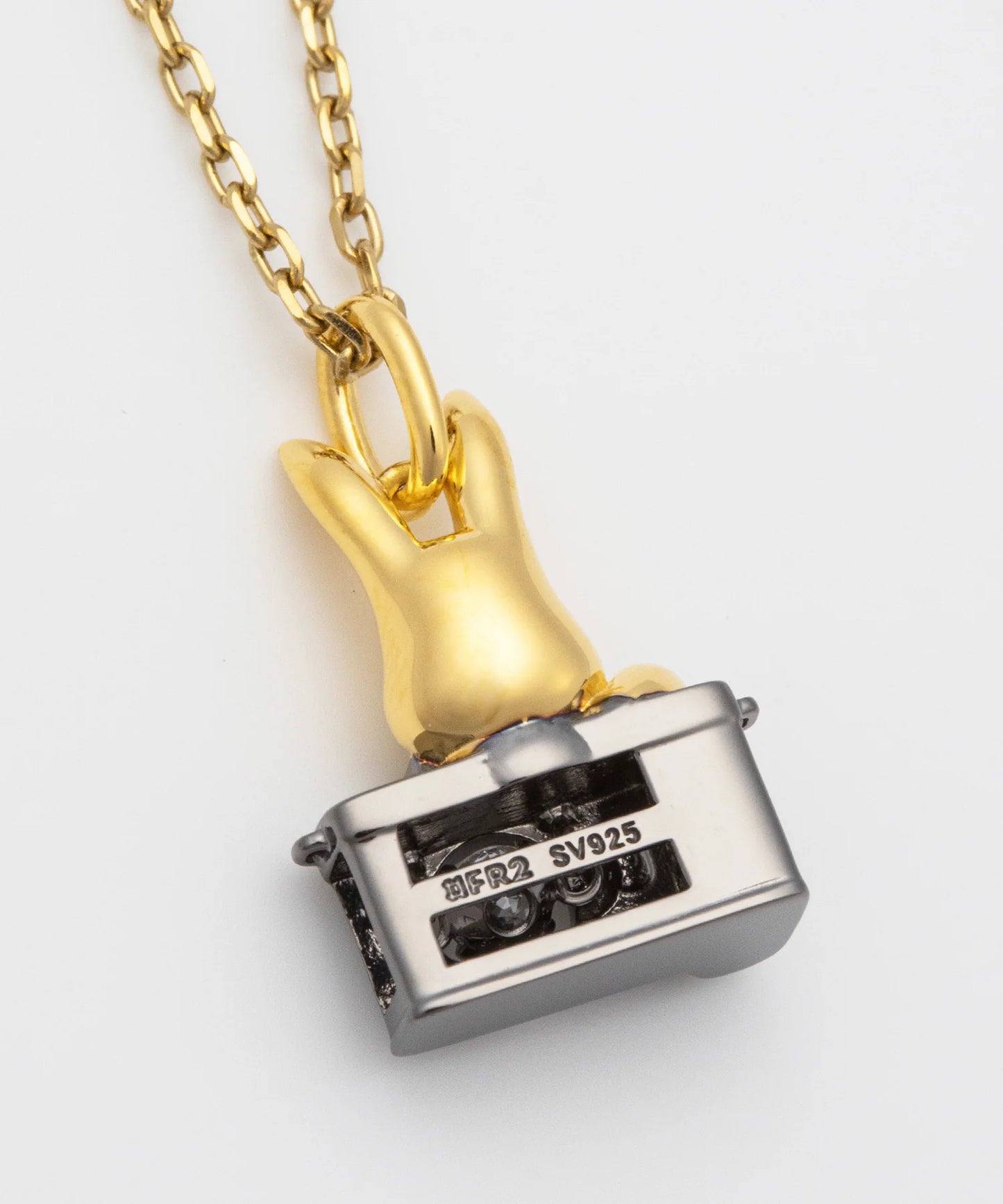 Dancing Stone Photographer Rabbit Necklace
