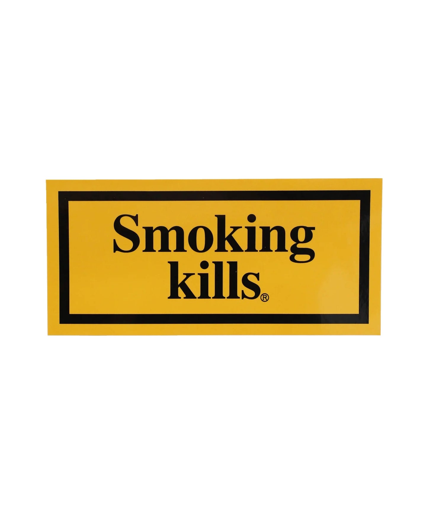Smoking kills LOGO STICKER(L)