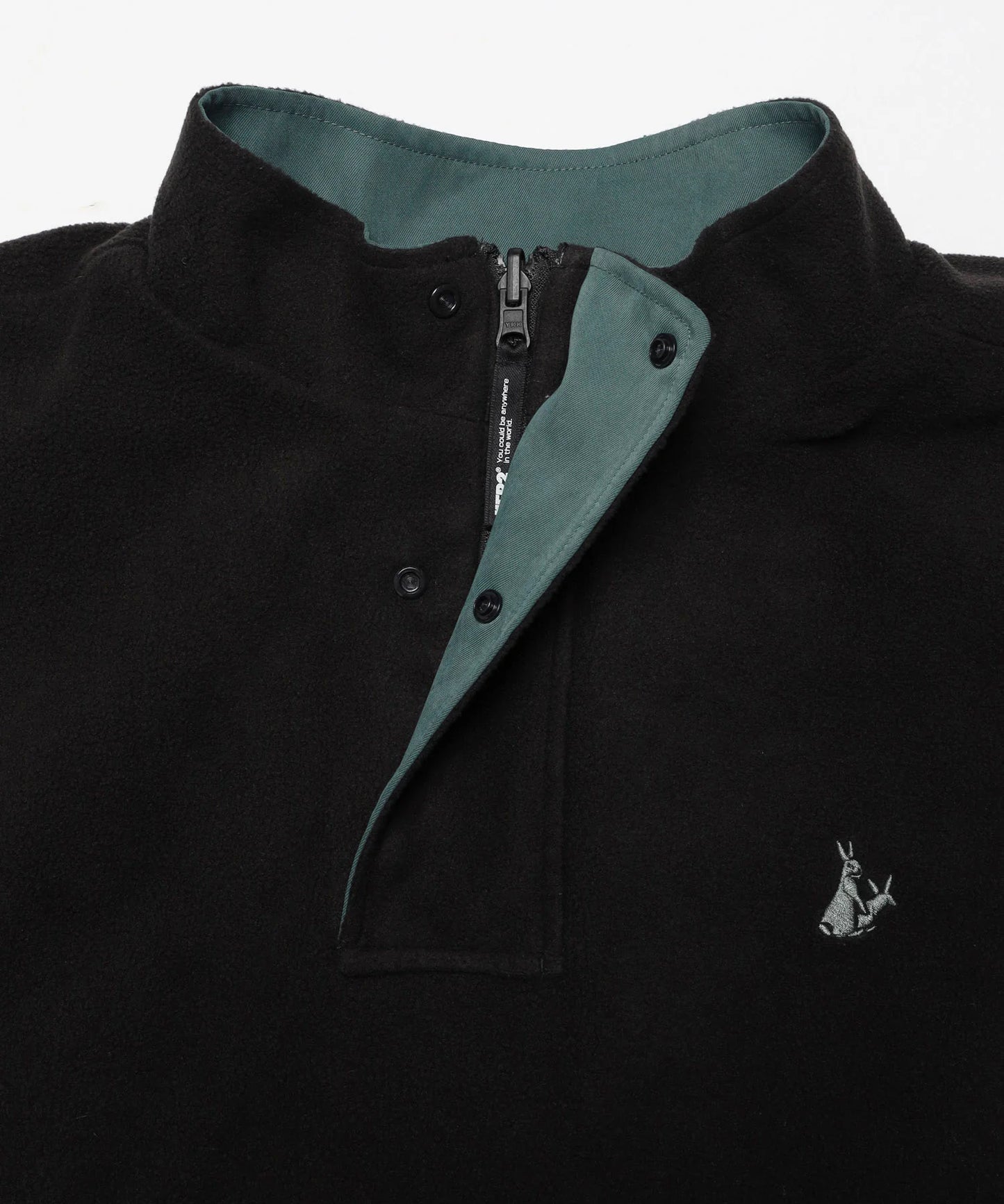 Rabbits Icon Reversible Half Zip Blouson
