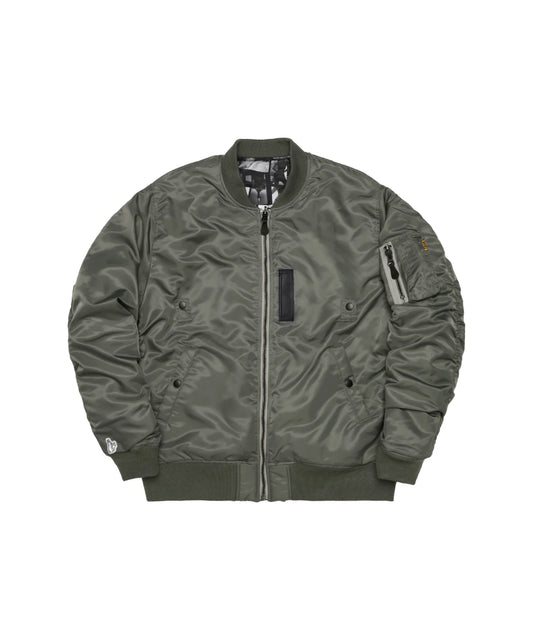 Photo Collage Bomber Jacket(MA-1)
