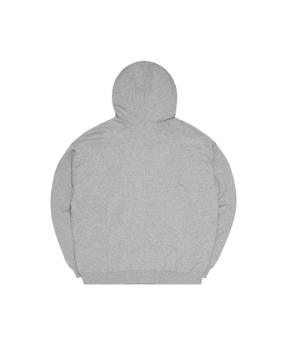 USA Cotton Small Box Logo Embroidery Zip Hoodie