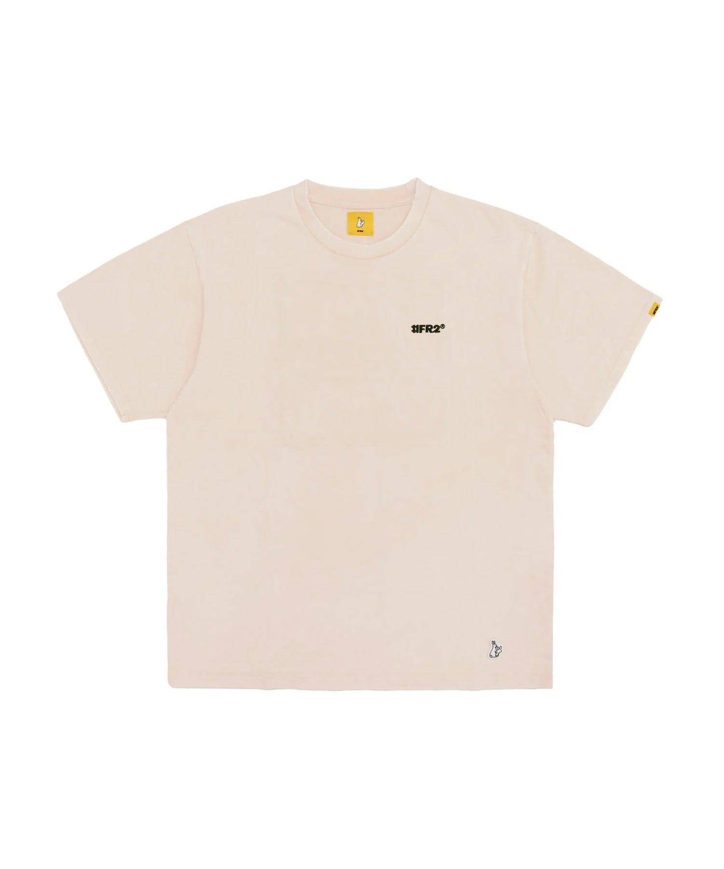 Acid Wash Embroidery Paisley T-shirt