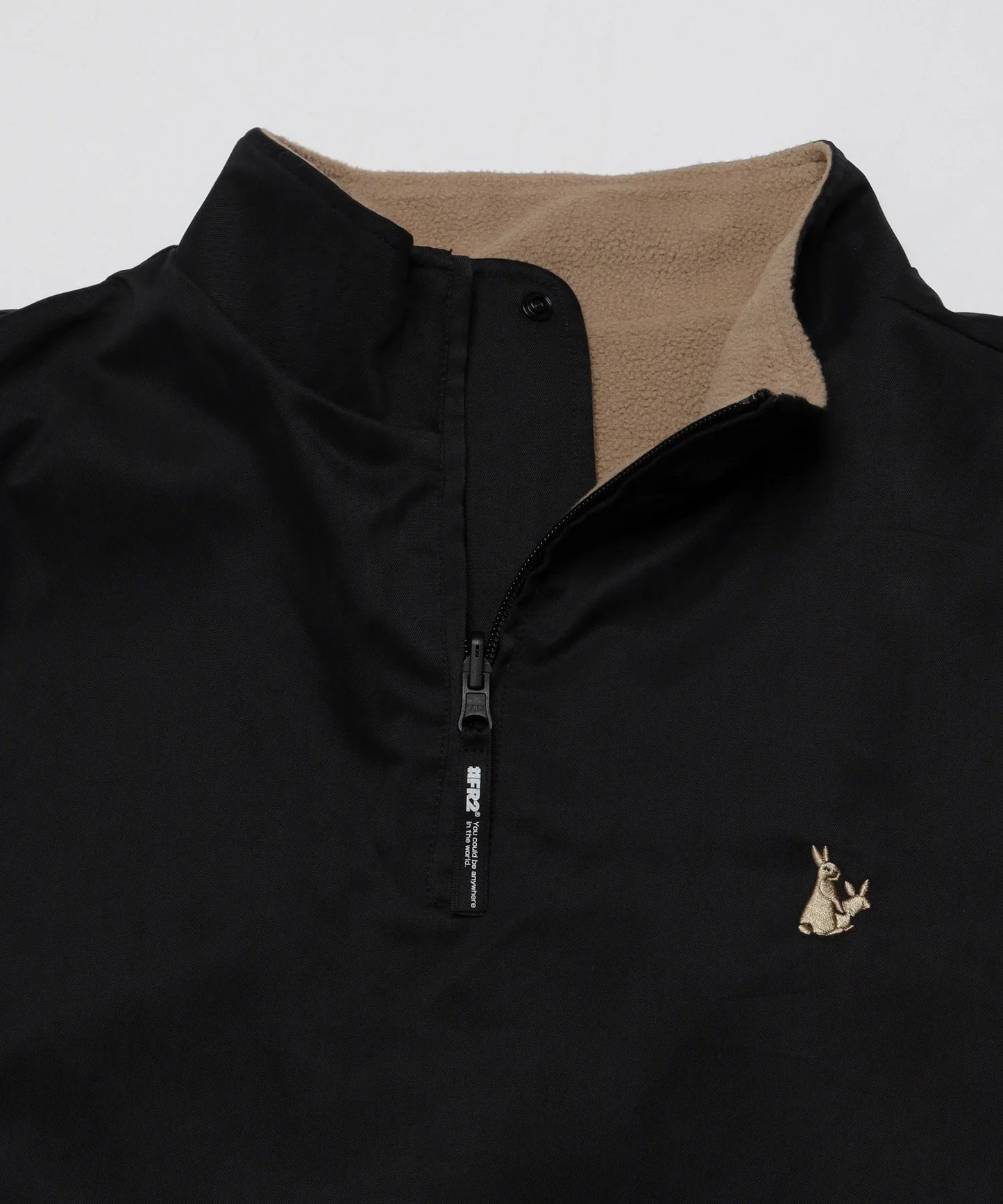Rabbits Icon Reversible Half Zip Blouson