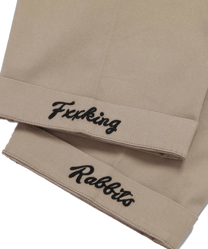 Embroidery High Tech Stretch Pants[FRP077]