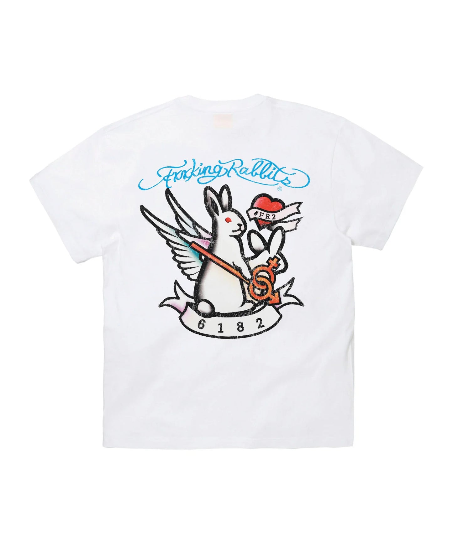 Rabbits Tattoo Garment Dye T-shirt