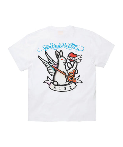 Rabbits Tattoo Garment Dye T-shirt