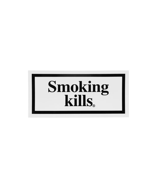 Smoking kills LOGO STICKER(M)