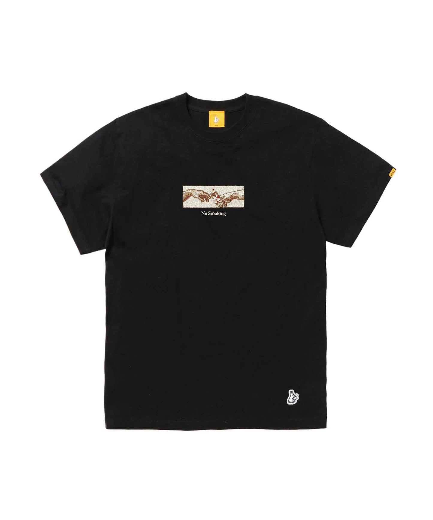 Embroidery No Smoking Art T-shirt
