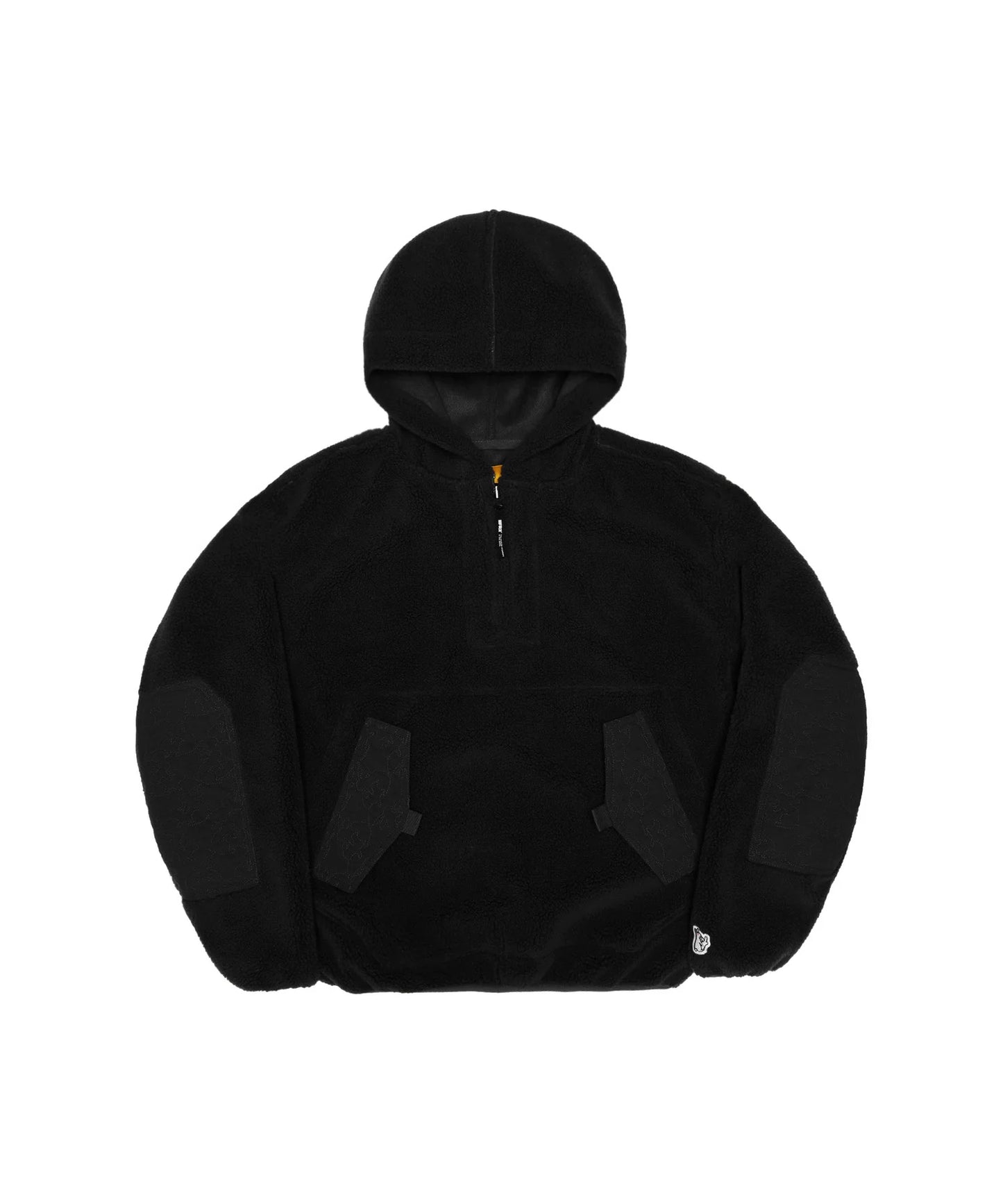 Boa Fleece Reversible Half Zip Blouson Hoodie