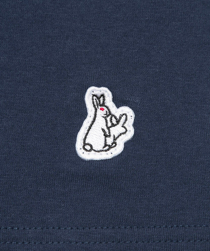 Bunny Girl Oval Logo T-shirt