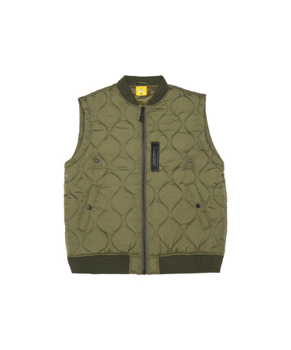 Nylon Rabbits Quilting 2Way Bomber Jacket