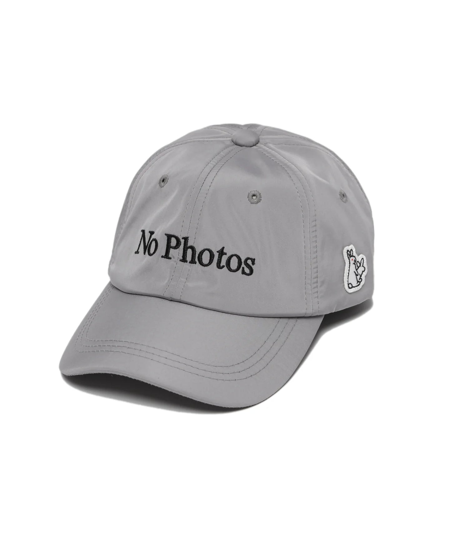 No Photos Embroidery Six Panel Cap[FRA382]