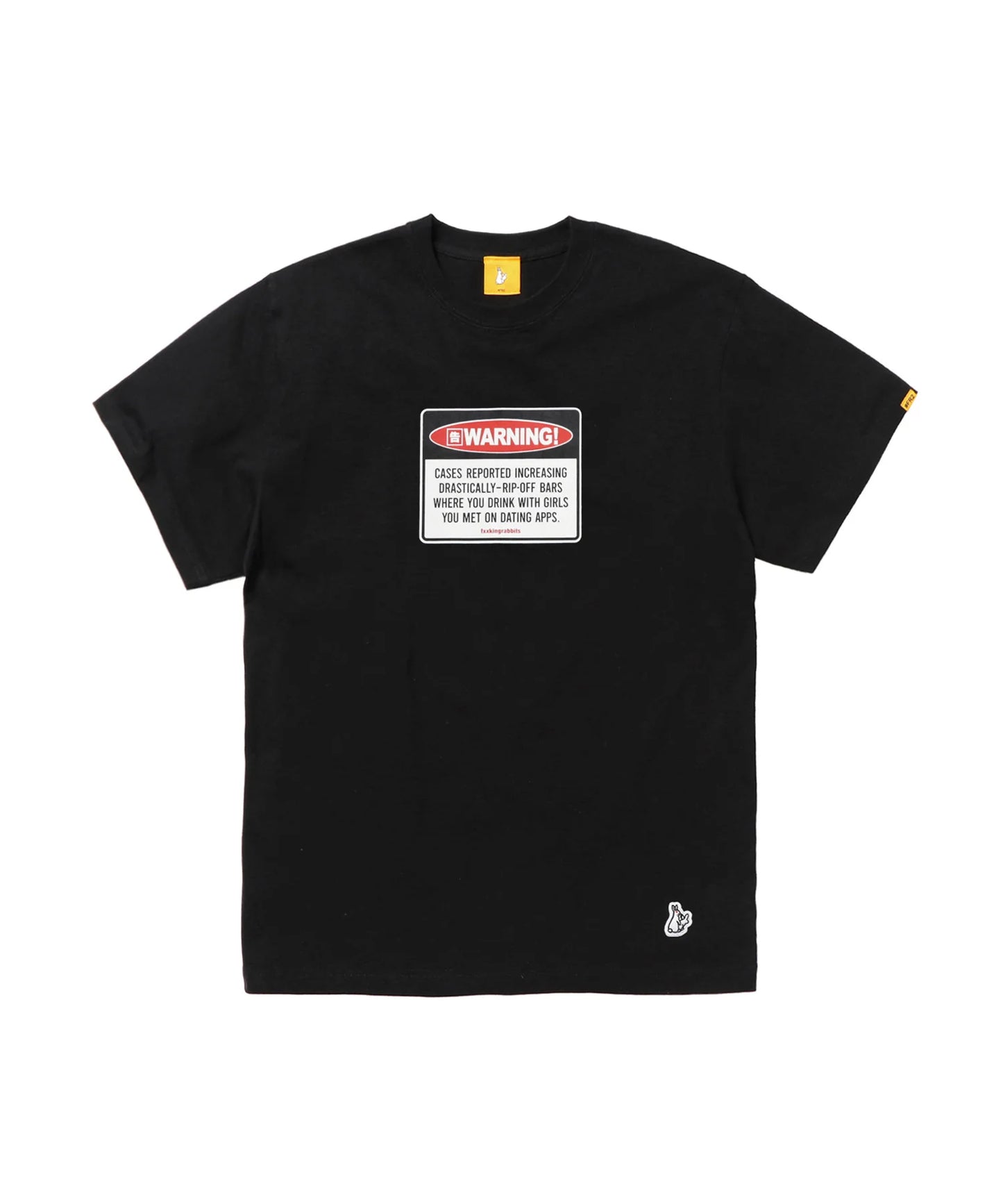Warning statement T-shirt