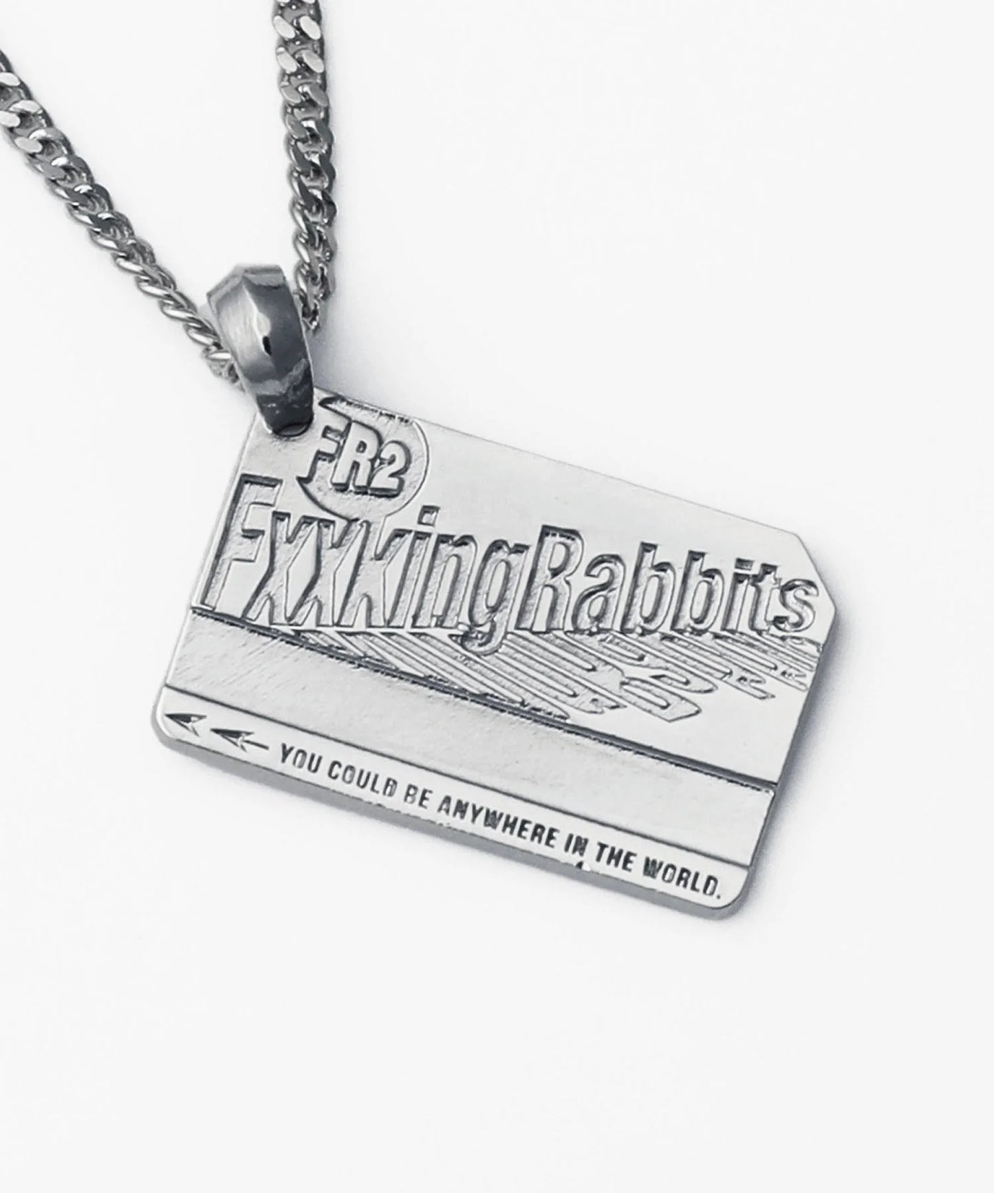 RTA Subway Card Necklace -Silver925-