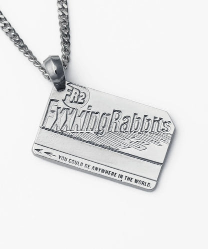 RTA Subway Card Necklace -Silver925-