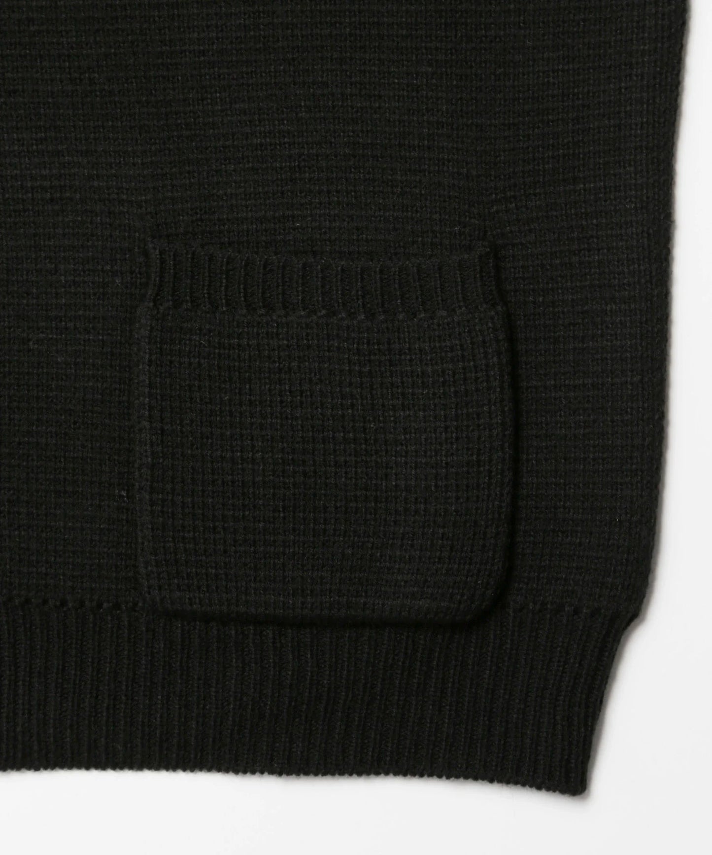 Embroidery Emblem Logo Knit Cardigan