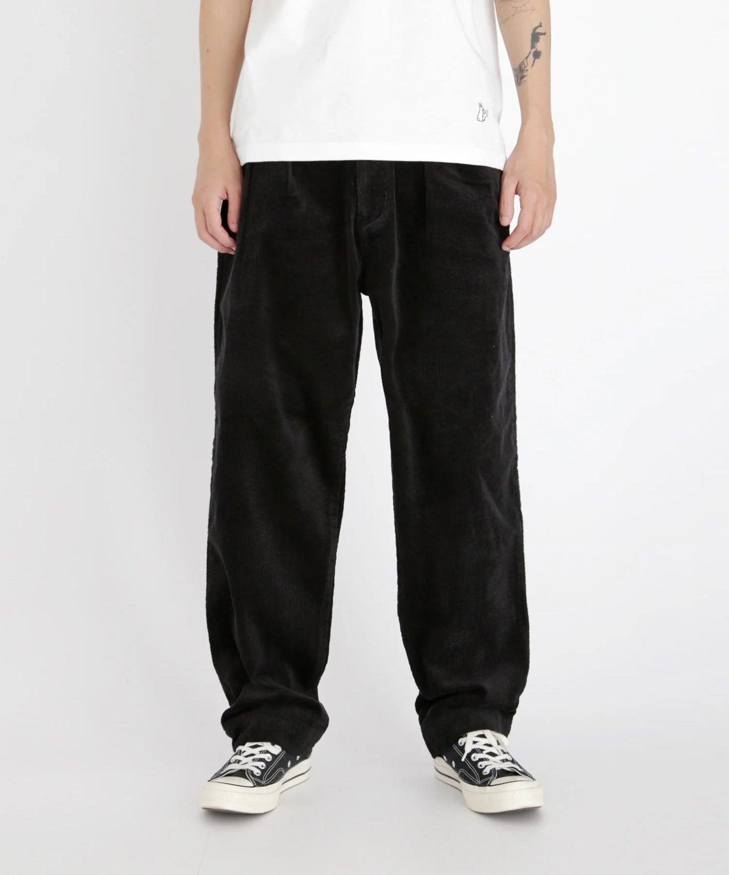 #FR2 Brushed Corduroy Wide Pants