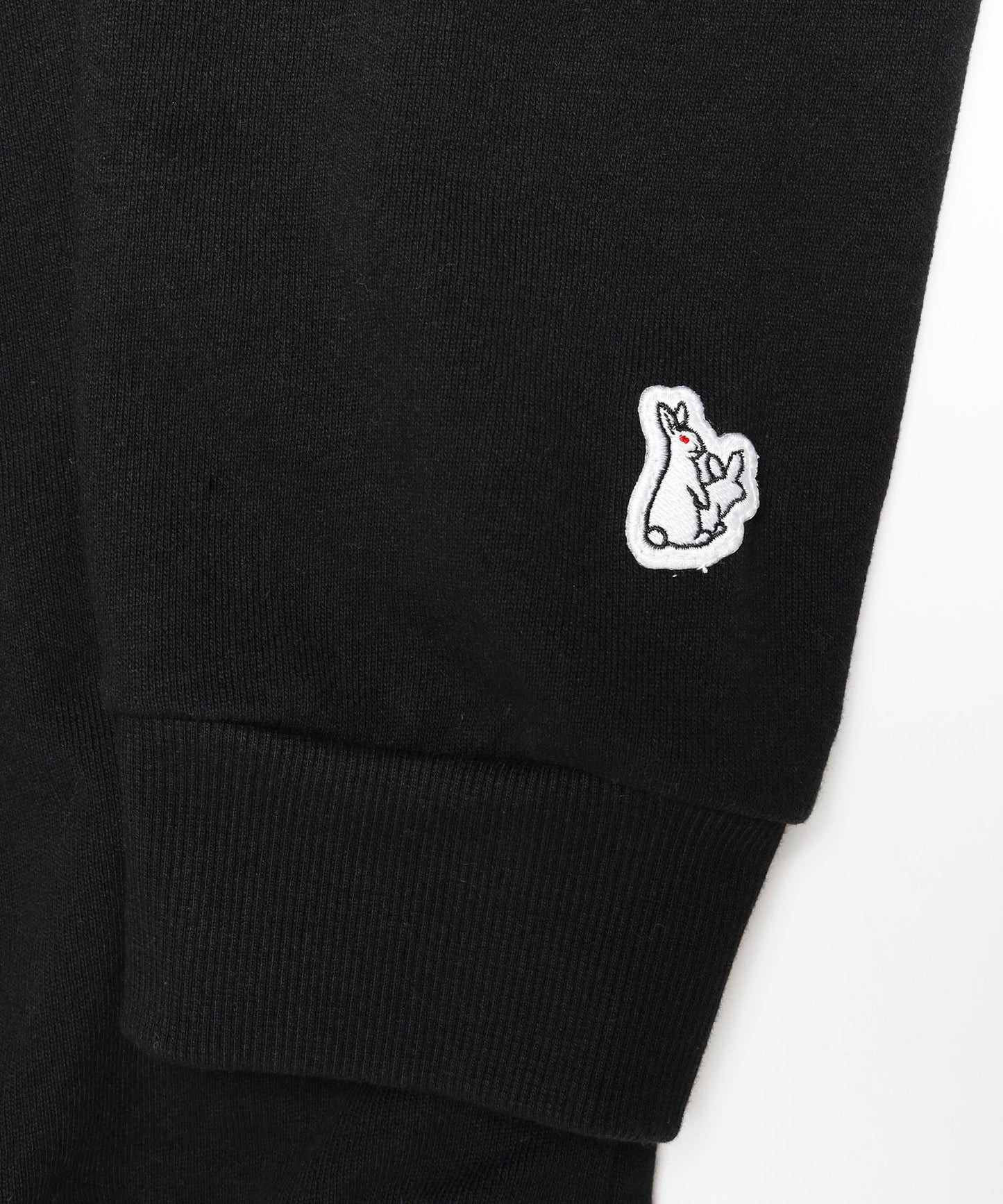 USA Cotton Small Box Logo Embroidery Zip Hoodie