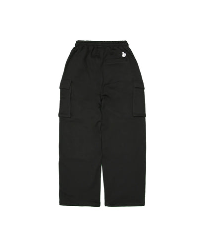 Wide Sweat Cargo Pants