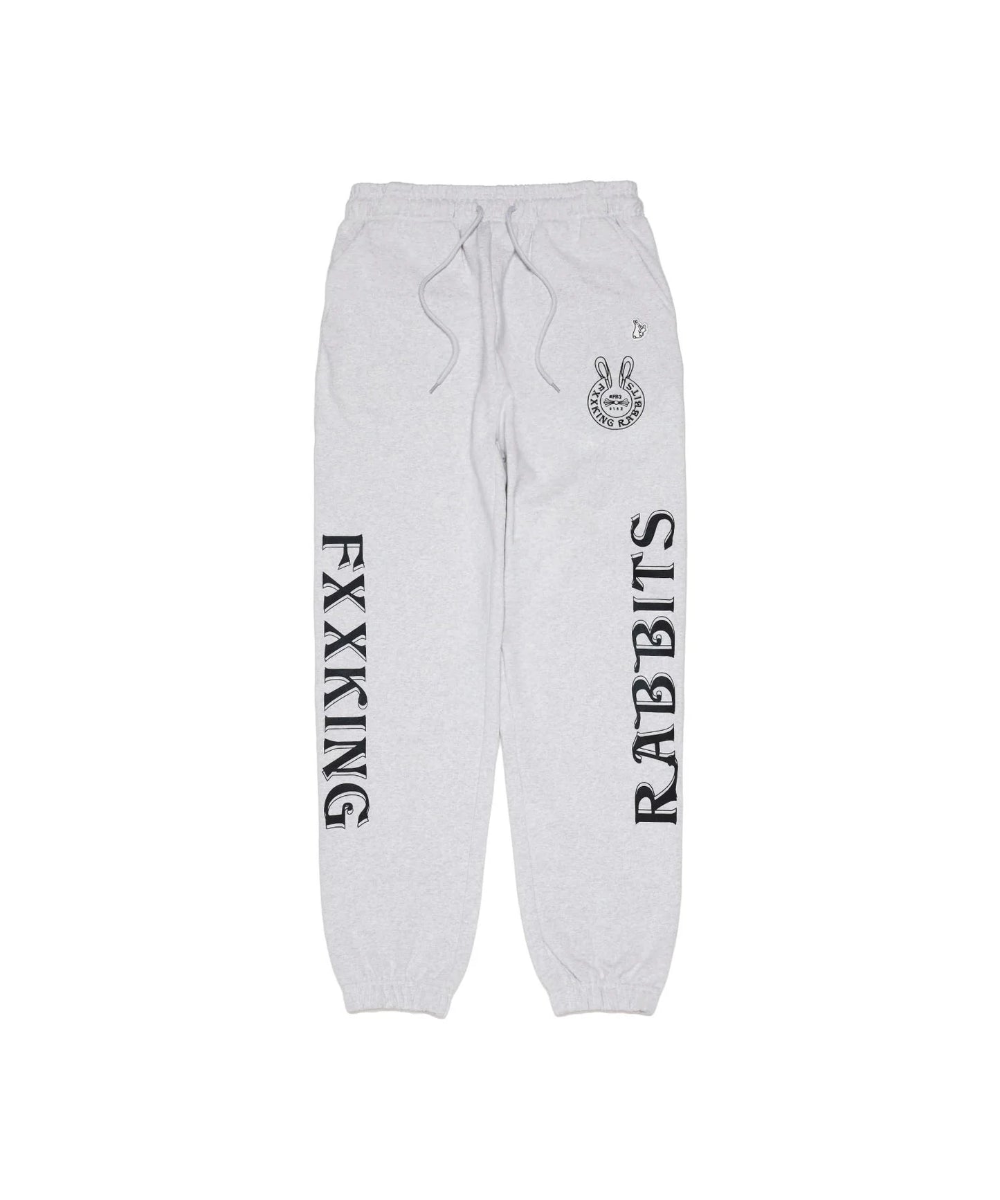 Embroidery Logo within Face Outline Sweat Pants