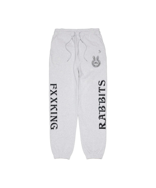 Embroidery Logo within Face Outline Sweat Pants