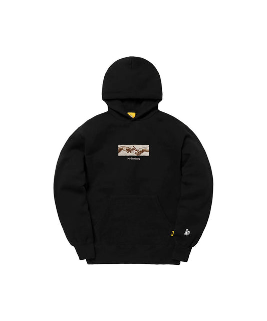 Embroidery No Smoking Art Hoodie