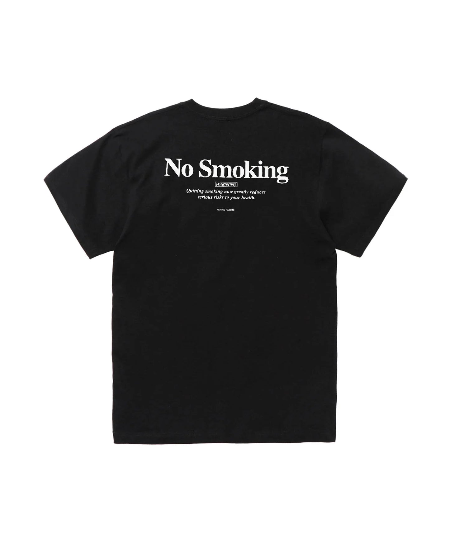 Embroidery No Smoking Art T-shirt
