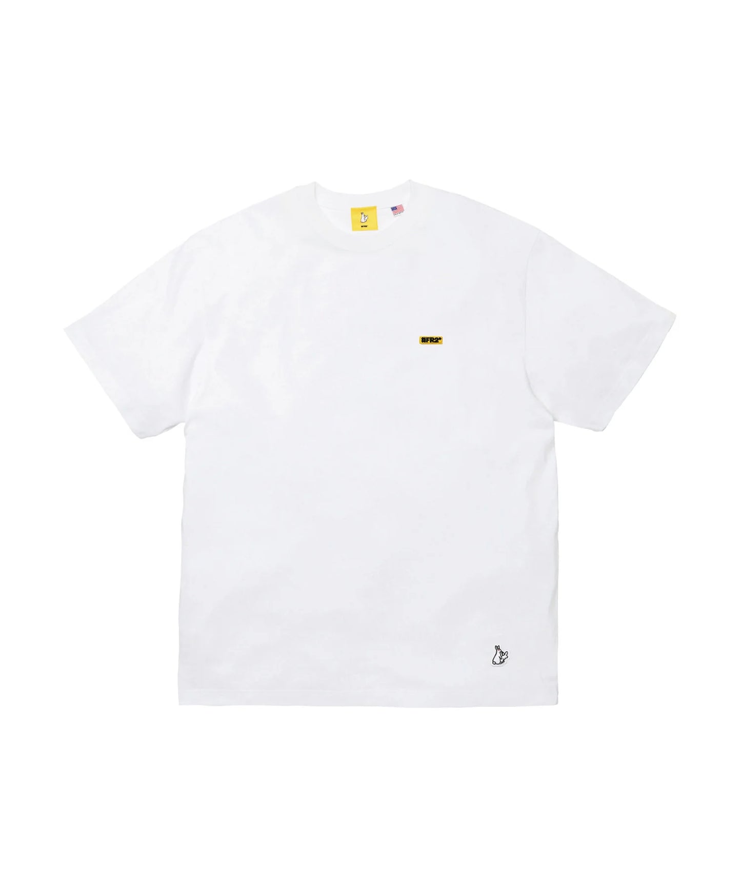 USA Cotton Small Box Logo Embroidery T-shirt