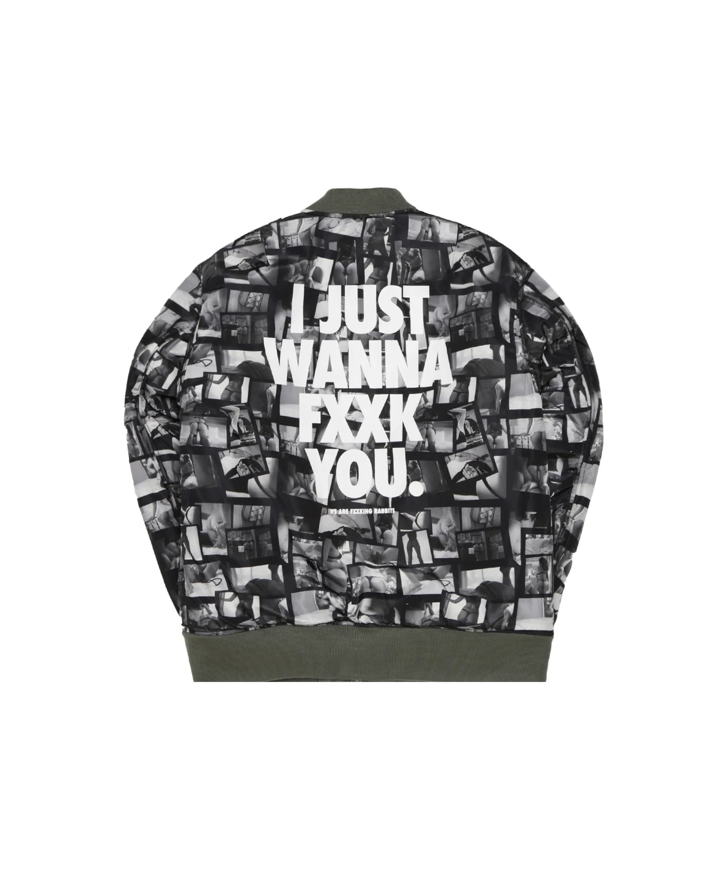 Photo Collage Bomber Jacket(MA-1)