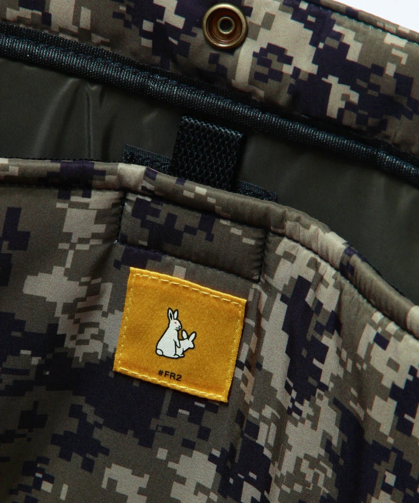 Rabbits Camo ビッグサイズトートバッグ[FRA158]
