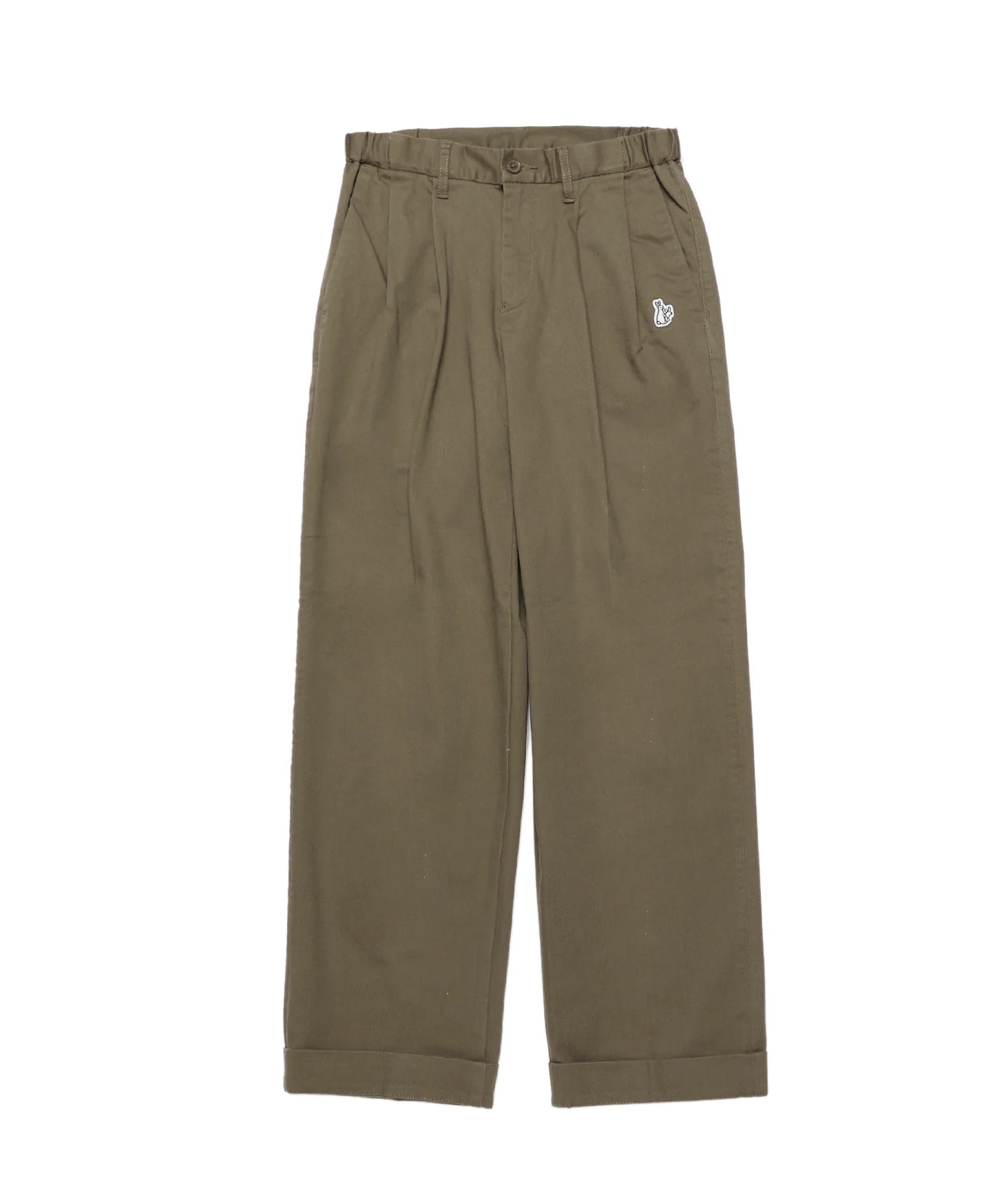 Embroidery High Tech Stretch Pants[FRP077]