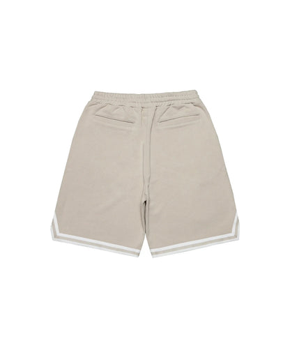 Rabbit Burger Embroidery Sweat Short Pants