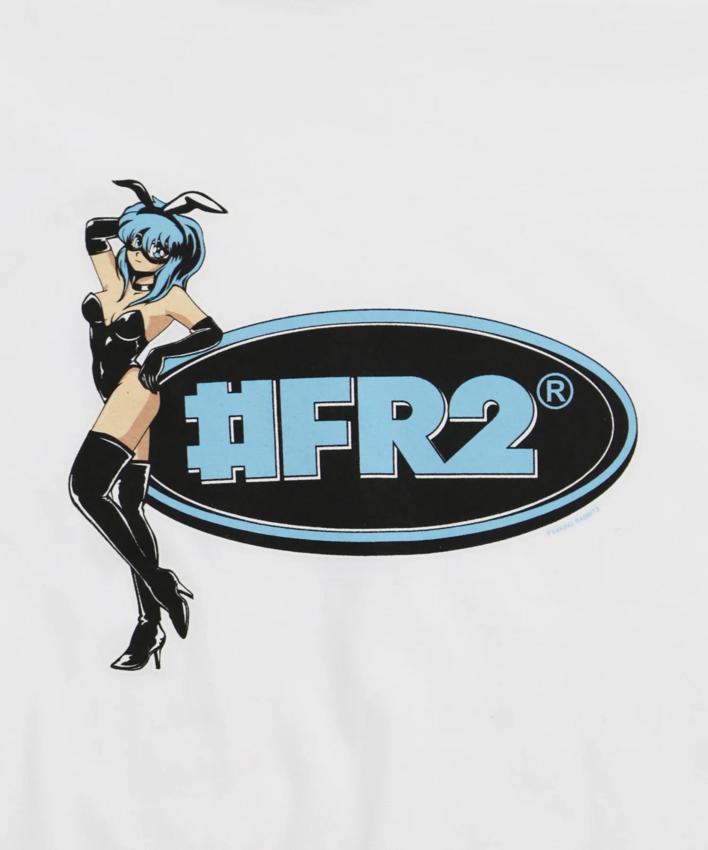 Bunny Girl Oval Logo T-shirt