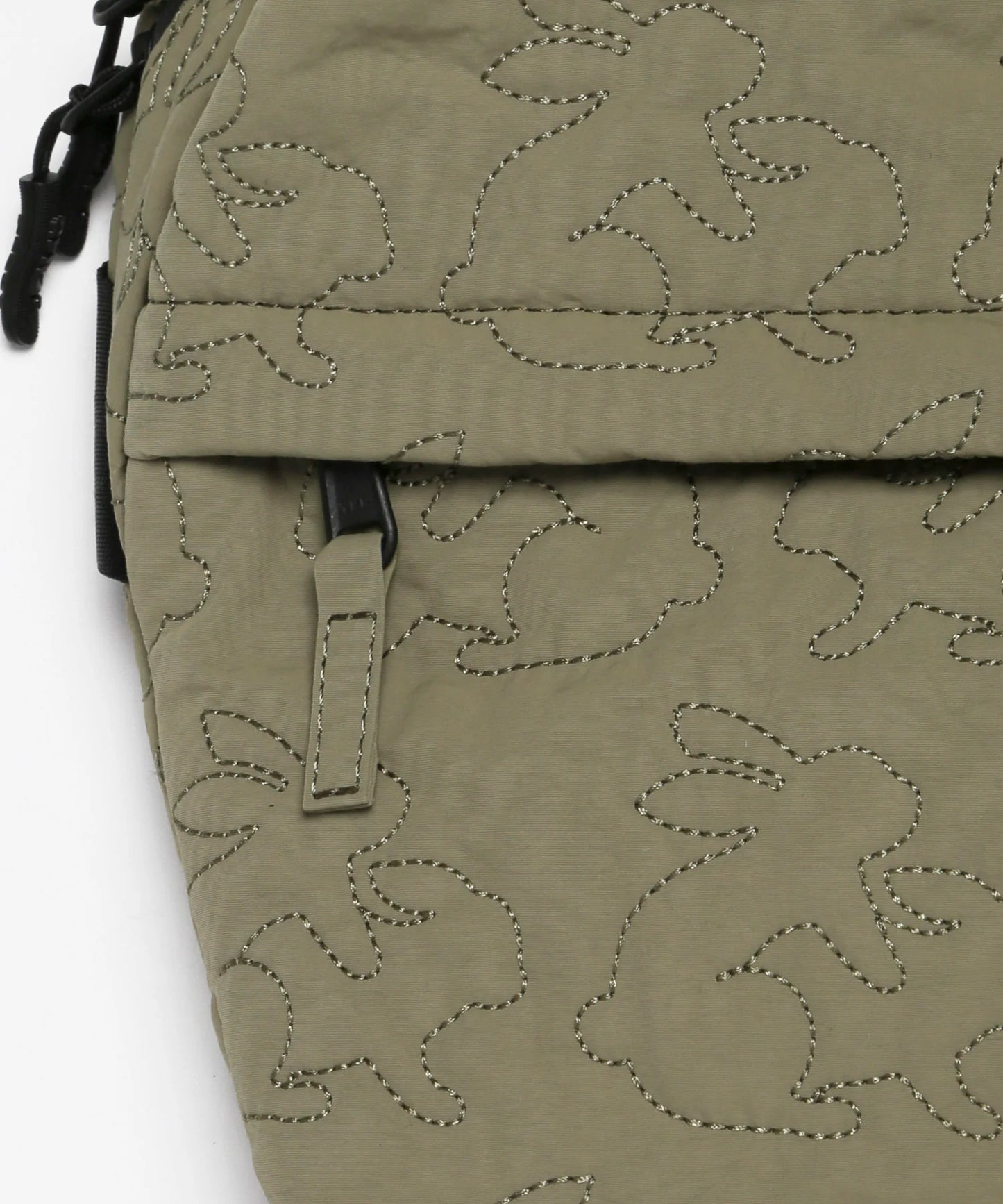 Rabbits Nylon Quilting Big Body Bag