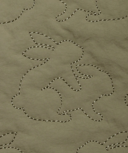 Rabbits Nylon Quilting Big Body Bag