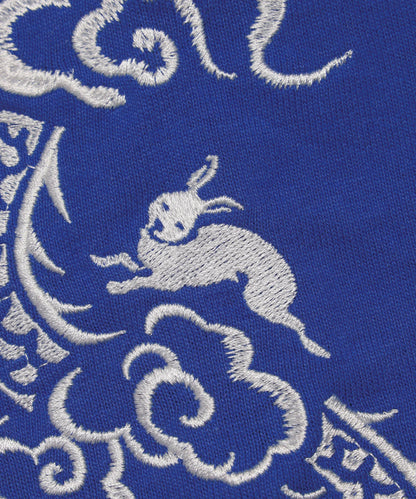 Embroidery Snake ＆ Skull Longsleeve T-shirt
