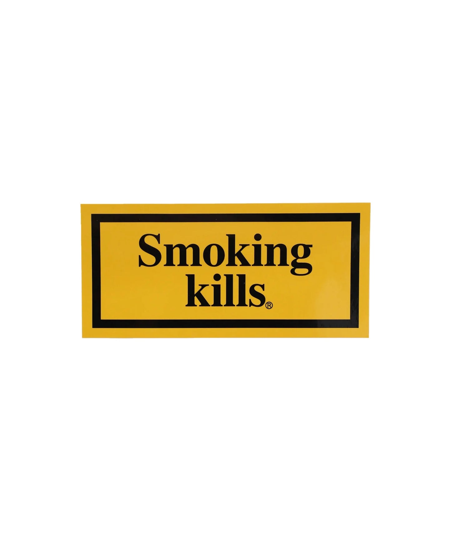 Smoking kills LOGO STICKER(M)