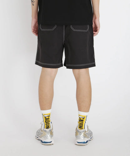 Color Stitch Short Pants
