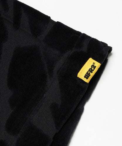 Pile Jacquard Rabbits Camo Short Sleeve Shirt