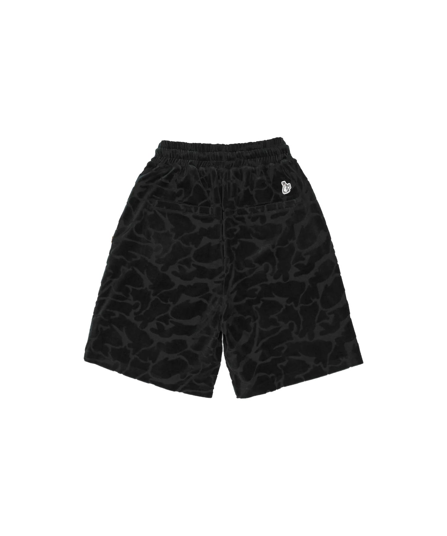 Pile Jacquard Rabbits Camo Short Pants