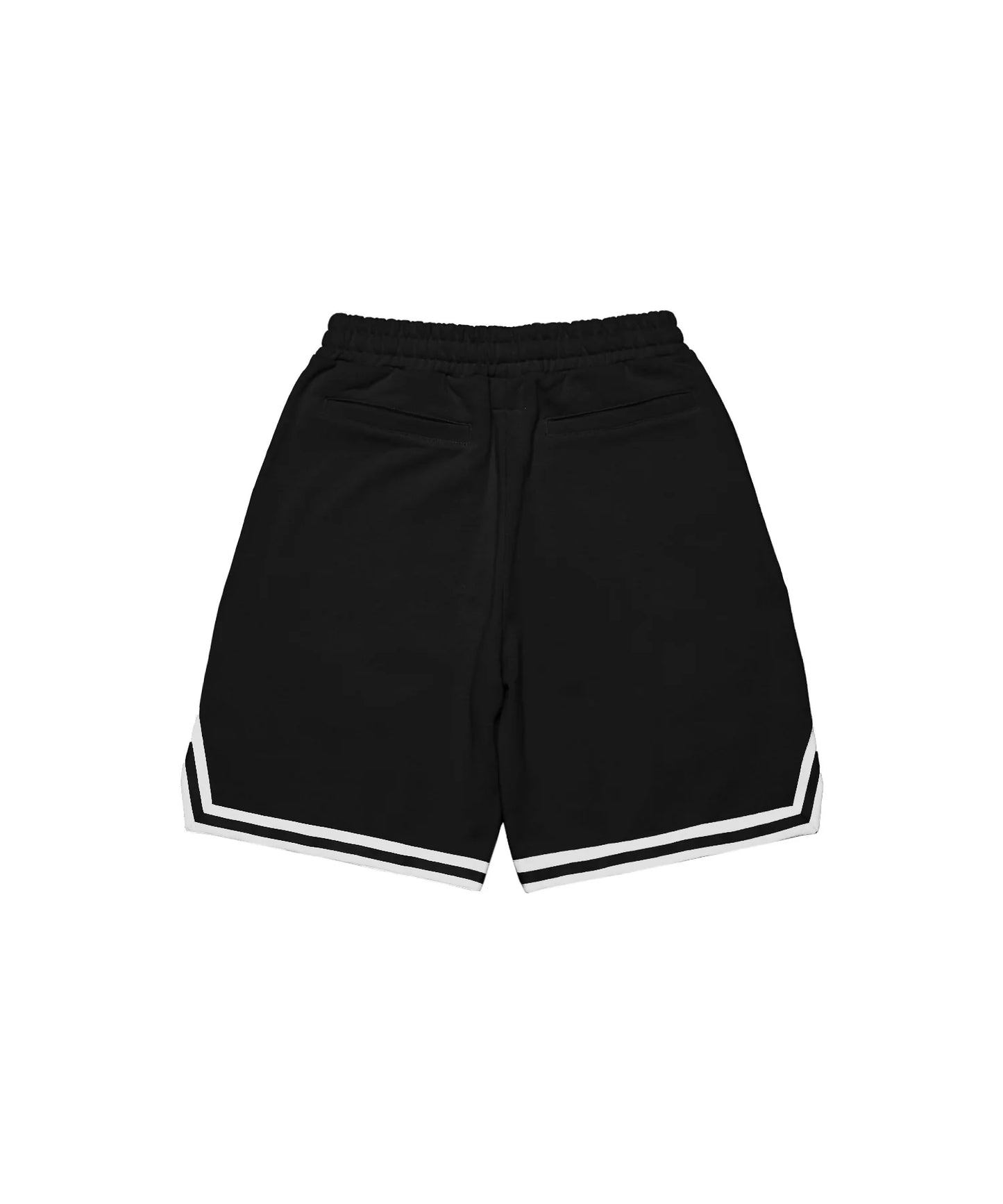 Rabbit Burger Embroidery Sweat Short Pants