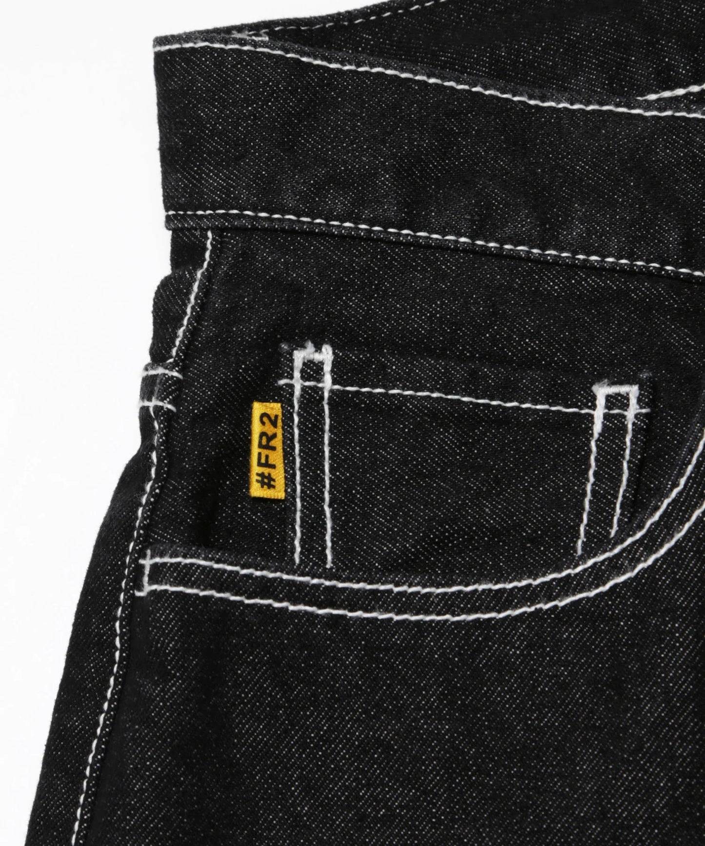 #FR2 Logo Wide Denim Pants
